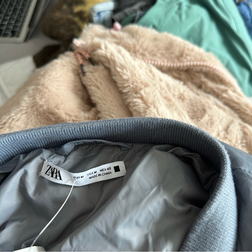 ZARA PUFFER JACKET - Picture 10 of 14